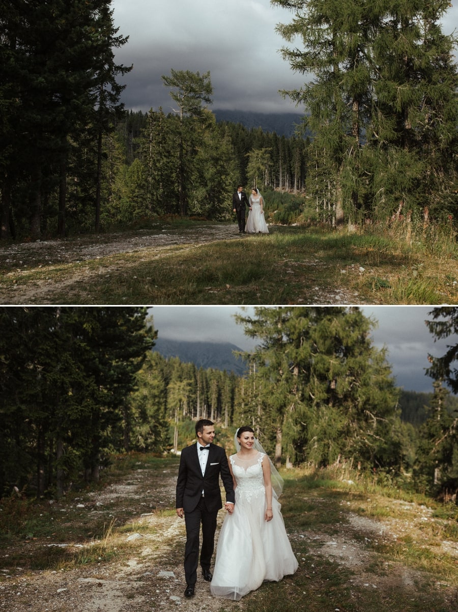 Sesja ślubna w górach - Tatry Słowackie