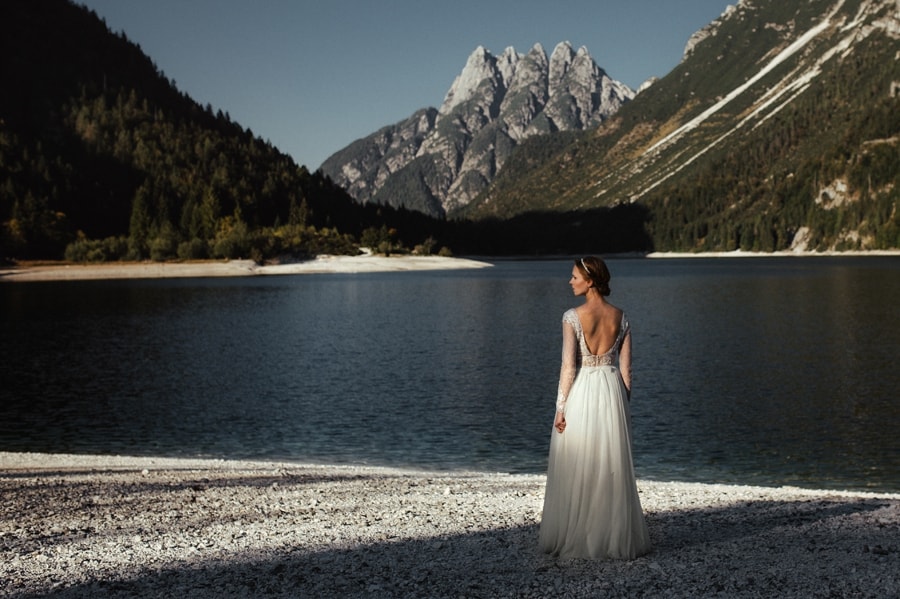 Wedding session in mountains - Italian & Slovenian Alps