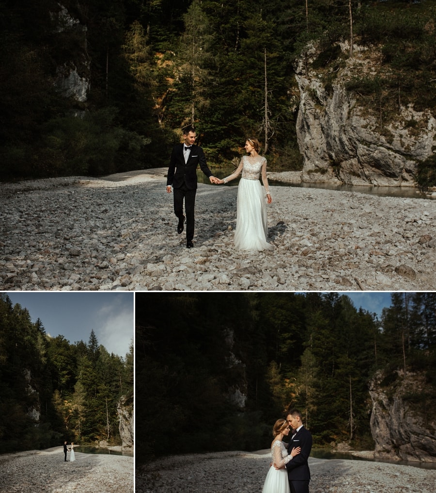 Sesja ślubna w górach - Alpy Julijskie - Słowenia & Włochy